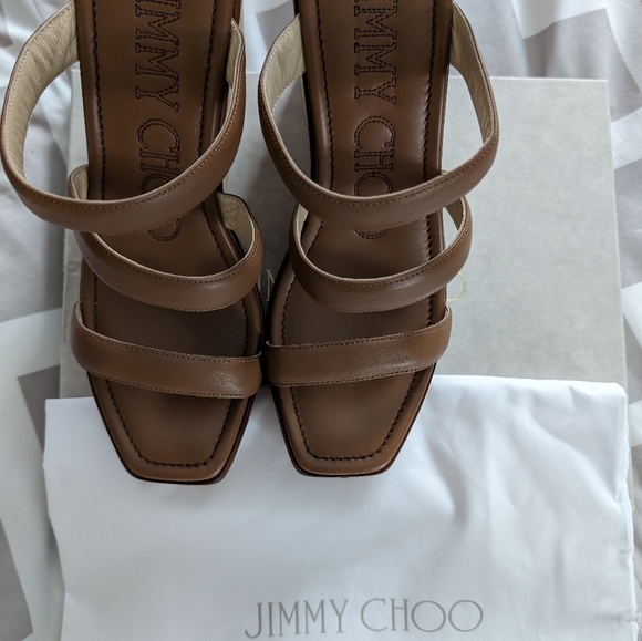 Jimmy Choo Athenia wedge sandal size 39.5 - Picture 4 of 6